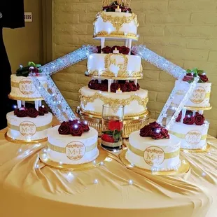 Wedding cake!! Maturo &amp; Falanika Sagotes Wedding 2023