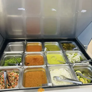 Salsa bar