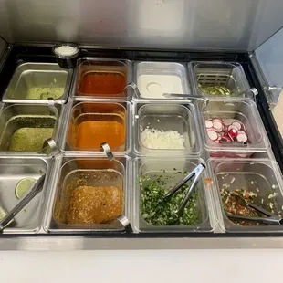 Salsa bar