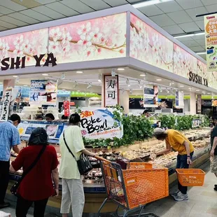 Sushi galore and poke bowls