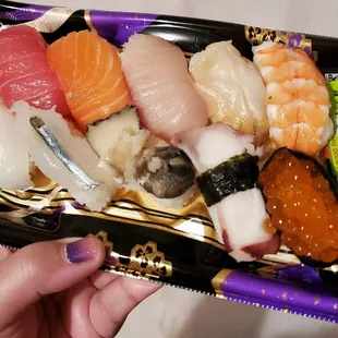 Premium Nigiri 10 pieces. $14.98.