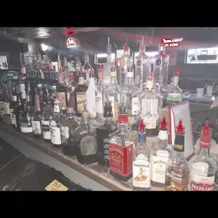 Full Bar! Tons of liquor choices!