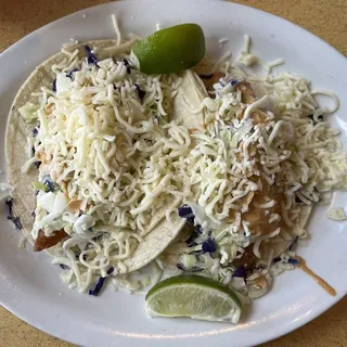Fried Fish Burrito
