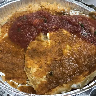 Huevos Rancheros- available until 2 pm. Excellent &amp; I love breakfast for lunch.