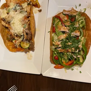 Taco Loco Salad &amp; Pepes Salad