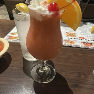 Raspberry Non Alcoholic Daiquiris