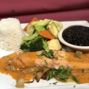 Salmon Primavera
