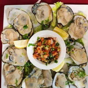 oysters and mussels, oysters, mussels, shellfish, food