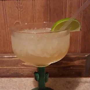 $4 margarita special. Ordered without salt....tasty!