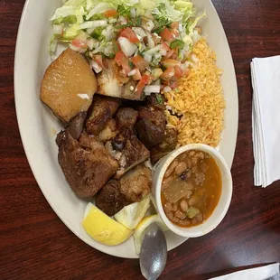 Carnitas plate