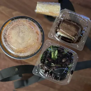 Ravioli Lobster Tiramisu House Salad