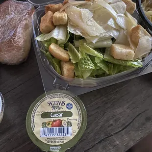 Prepackaged kens dressing? No homemade dressing?! Just no.