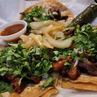 Al Pastor Tacos so good...