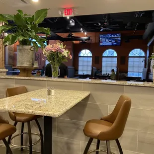 sushi and sashimi, interior