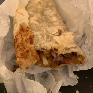 Carne Asada burrito