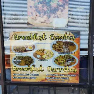 a sign for the restaurant