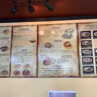 Updated menu. Prices jumped up. And they charge a fee when you pay by card