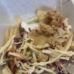 A fish stick in my &quot;fish&quot; taco!