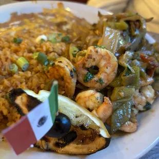 Shrimp Fajitas