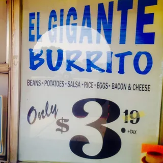 Gigante burrito
