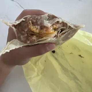 Bean and Cheese Burrito