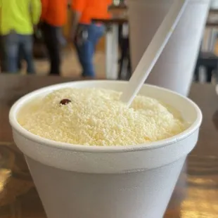 Elote en vaso