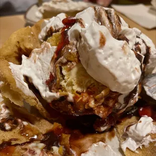 Fried ice cream