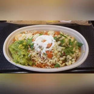 The guacamole &amp; corn salsa always fresh &amp; good!