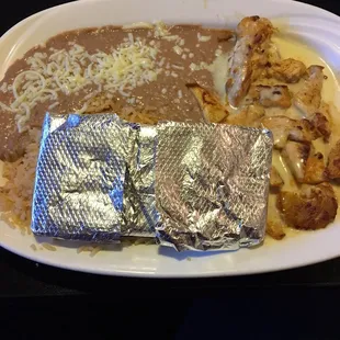 Lunch pollo bandido. Decent but small portion even for a lunch size.