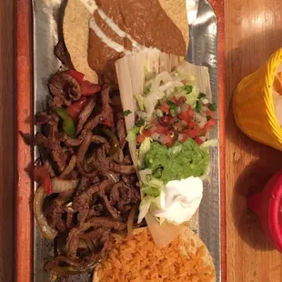 Steak Fajitas