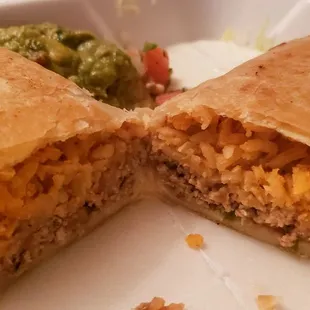 Ground Beef Chimichanga