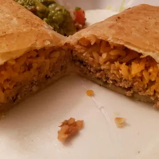 Ground Beef Chimichanga