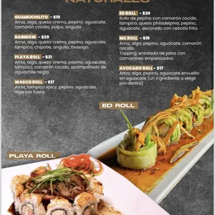 NATURALS ROLLS