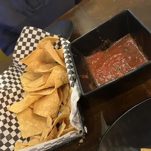 Chips and DT Special Salsa