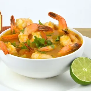 Caldo de Camarón
