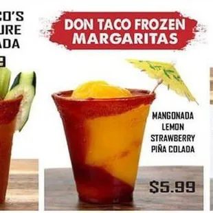 Delicious Micheladas &amp; Margaritas