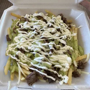 Carne asada fries