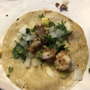"shrimpy" shrimp taco