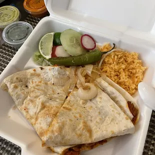 Pastor Quesadilla