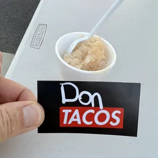 even gave me a small sample of shaved ice which normally I would refuse... sugar nazi!