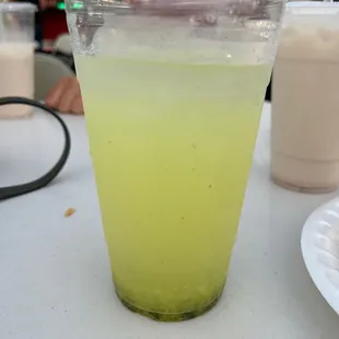 Cucumber lemonade $3.50...delicious