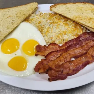 Bacon and eggs