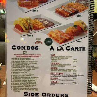 Menu 4  (10/18/2023)
