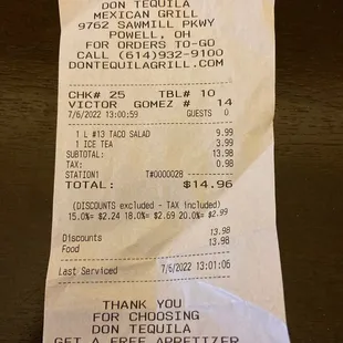 $4 for an iced tea?!?  Ridiculous.