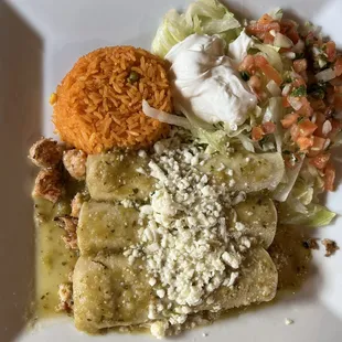 Enchiladas with lobster  Enchiladas Vallarta