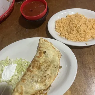 Fajita quesadilla