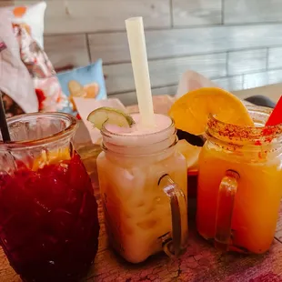 Red Sangria, Cocorita and Spicy Frozen Mango Margarita