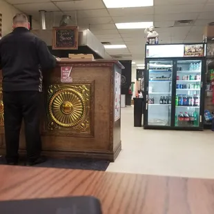 Not a lot of inside seating.