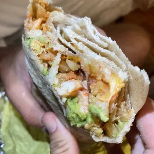 California burrito w/ chicken