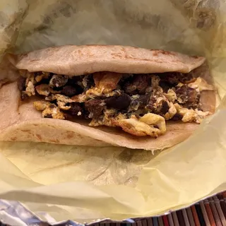 Chorizo and Egg Soft Taco